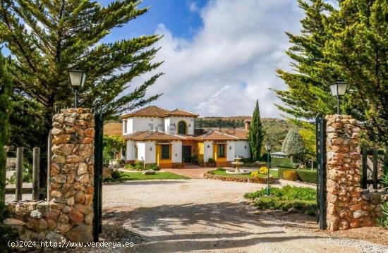 Finca de 74.000 m2 con cortijo rústico de 370 m2 del 2008, bien comunicado - MALAGA