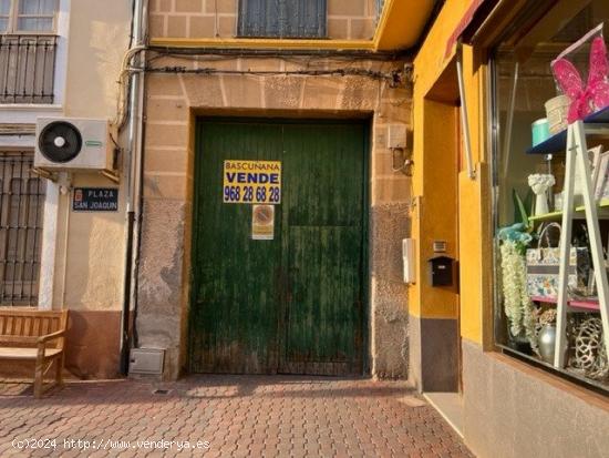 VENTA DE LOCAL COMERCIAL EN RINCÓN DE SECA, JUNTO A LA IGLESIA Y EL CENTRO DE SALUD - MURCIA