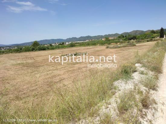  TERRENO NO URBANO A LA VENTA EN L´OLLERIA. - VALENCIA 