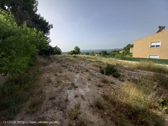 TERRENO URBANO  DE 1521 M2 EN VIRGEN DE MONSERRAT - VALENCIA