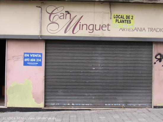  SE VENDE LOCAL COMERCIAL EN MANRESA - BARCELONA 