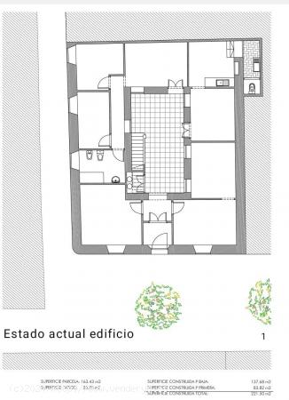  CASA DE 2 PLANTAS JUNTO A LA RIBERA!! CON PROYECTO PARA CONSTRUIR 4 VIVIENDAS Y LOCAL COMERCIAL!! -  