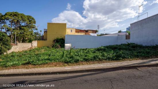 Terreno urbano en venta en centro de Tacoronte - SANTA CRUZ DE TENERIFE