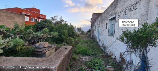 TINERCASA VENDE EN MALPAIS DE CANDELARIA - SANTA CRUZ DE TENERIFE