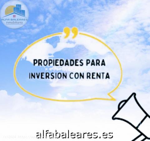 Ideal  inversionistas Se Vende con inquilinos solventes - BALEARES