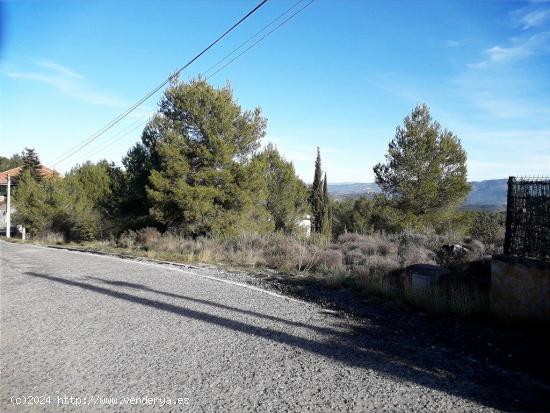 TERRENO URBANO CON PRECIOSAS VISTAS A MONTSERRAT EN VENTA EN CASTELLBELL I EL VILAR. - BARCELONA