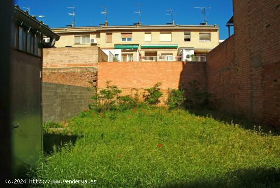 TERRENO EDIFICABLE EN EL CENTRO DE SANT JOAN DE VILATORRADA - BARCELONA