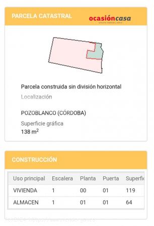  VENTA DE CASA PARA REFORMAR - CORDOBA 