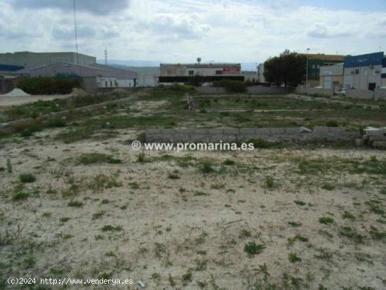 Venta de Solar en el poligono industrial de Ondara. - ALICANTE