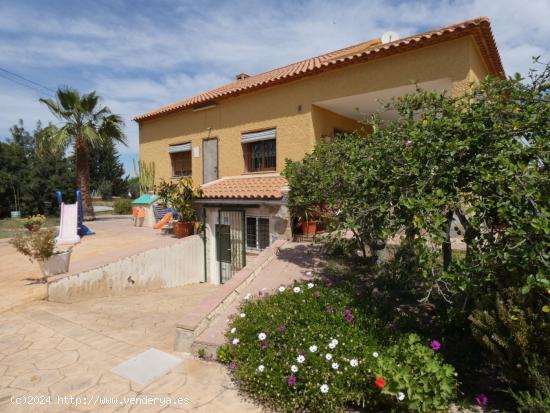 CHALET CERCA DE SAN VICENTE DE 186 m2 / SOTANO 150 m2 / PISCINA / PARCELA 3000 m2 - ALICANTE