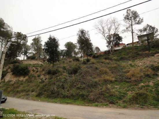 Parcela de terreno de 918m2 en Sentmenat en la zona de Can Canyameres!!! - BARCELONA