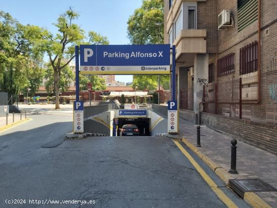 Plaza de Garaje en el parking público de Alfónso X El Sabio - MURCIA