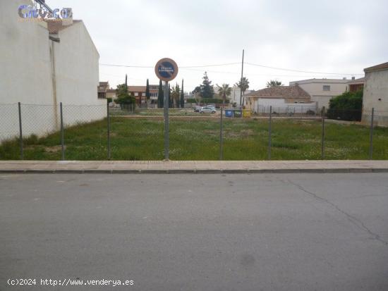 TERRENO URBANO EN ALGUAZAS, ZONA CENTRO - MURCIA