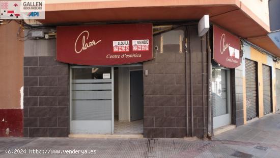 BONITO LOCAL COMERCIAL  EN PLANTA BAJA - CASTELLON