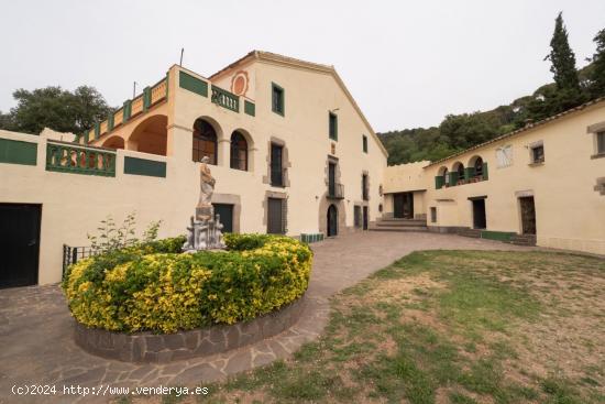 IMPRESIONANTE MASÍA SEÑORIAL EN VENTA EN PLENO PARQUE NATURAL DEL MONTNEGRE - BARCELONA