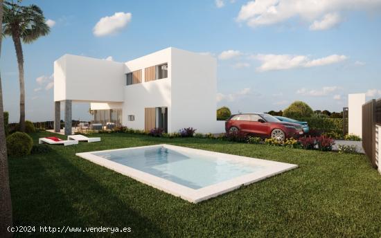 Villas Modernas con sótano y vistas al golf - ALICANTE