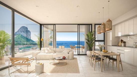 APARTAMENTO EN PLANTA 17 DE NUEVA CONSTRUCCIÓN CON VISTAS AL MAR EN CALPE - ALICANTE