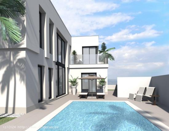 MAGNIFICA VILLA DE NUEVA CONSTRUCCIÓN CON PISCINA PRIVADA EN AGUAS NUEVAS, TORREVIEJA - ALICANTE