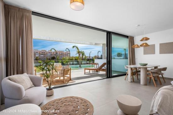 APARTAMENTO DE NUEVA CONSTRUCCIÓN EN PLANTA BAJA DE 2 DORM.EN MAR DE CRISTAL - MURCIA