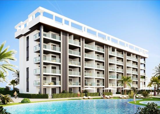  APARTAMENTO DE 2 DORM. EN PLANTA BAJA DE NUEVA CONSTRUCCIÓN EN TORREVIEJA A SOLO 700M DE LA PLAYA - 