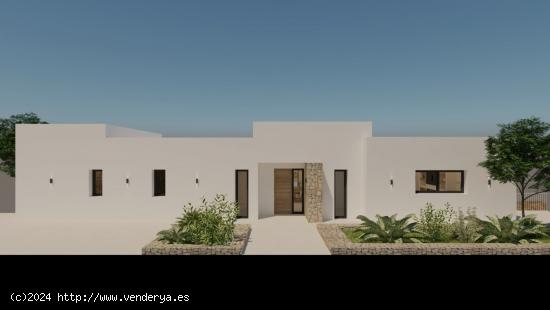 ¡MODERNA VILLA OBRA NUEVA A SOLO 900M DEL CENTRO DE ALCALALI! - ALICANTE