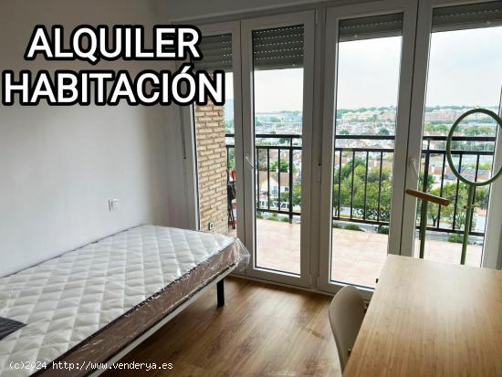 ALQUILER DE HABITACIONES EN PISO COMPARTIDO EN MAIRENA DEL ALJARAFE JUNTO AL METRO. - SEVILLA