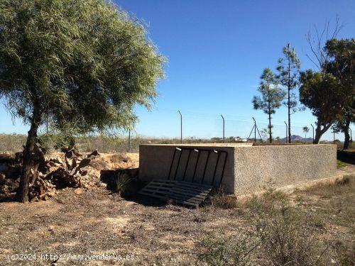 FINCA EN VENTA VALLE DEL SOL DE 5.600 METROS CON AGUA, LUZ Y EMBALSE - MURCIA