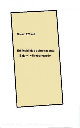  SOLAR CERCA DEL CENTRO DE SALUD - MALAGA 