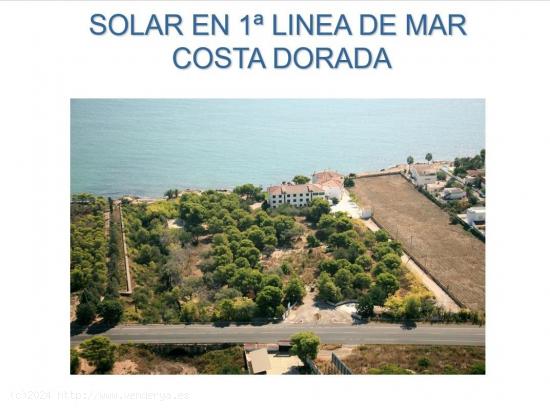  SOLAR EN VENTA EN PRIMERA LINIA DE MAR - TARRAGONA 