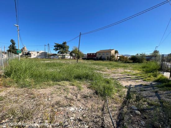 SE VENDE TERRENO URBANO EN LA HUERTA DE ZARANDONA - MURCIA