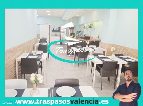 CAFÉ-BAR RESTAURANTE EN TRASPASO JUNTO A HOSPITAL LA SALUD, ZONA ALBORS, VALENCIA. - VALENCIA