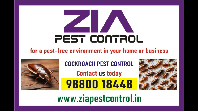  Cockroach Treatment | Paying Gueste | Restaurent | Zia pest control | 2075 