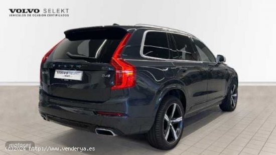 Volvo XC 90 2.0 D4 R-DESIGN AUTO 190 5P 7 Plazas de 2017 con 105.000 Km por 34.900 EUR. en A Coruna