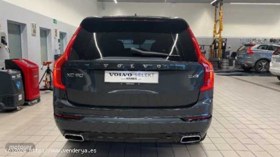 Volvo XC 90 2.0 D4 R-DESIGN AUTO 190 5P 7 Plazas de 2017 con 105.000 Km por 34.900 EUR. en A Coruna