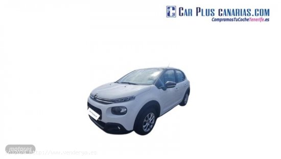 Citroen C3 PURETECH 1.2 S&S FEEL 82CV de 2019 con 103.468 Km por 10.390 EUR. en Tenerife