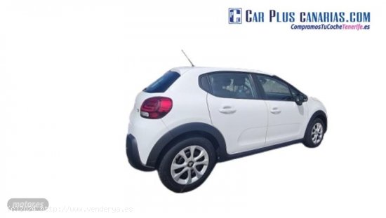 Citroen C3 PURETECH 1.2 S&S FEEL 82CV de 2019 con 103.468 Km por 10.390 EUR. en Tenerife