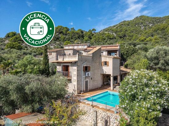  CASA RURAL CON ETV EN BINIBONA CON VISTAS A LA SIERRA DE TRAMUNTANA Y PISCINA - BALEARES 