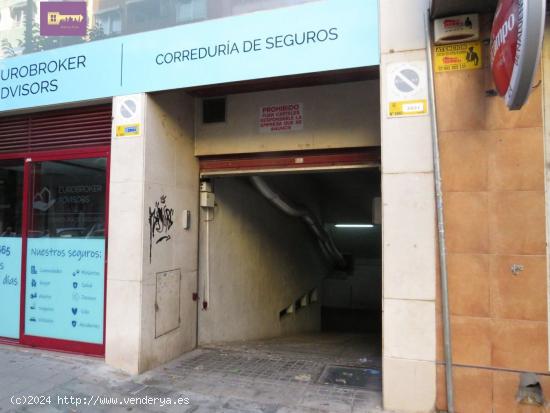 GARAJE EN CALLE ALBEROLA 36, BENALUA!!!!! - ALICANTE