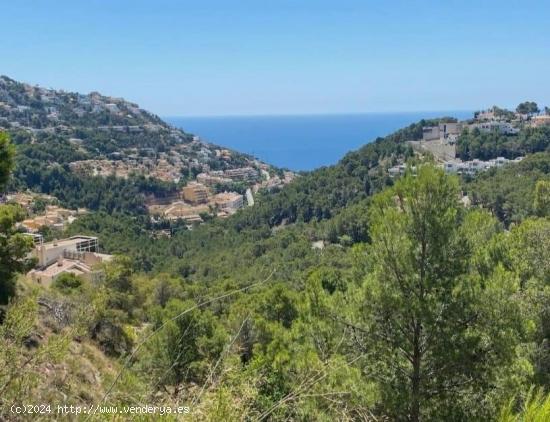 Vistas al mar, terreno en ALTEA para 1 chalet grande , en venta OPORTUNIDAD! - ALICANTE