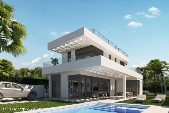 VILLAS MODERNAS EN SIERRA CORTINA (FINESTRAT) A UN PASO DE BENIDORM - ALICANTE