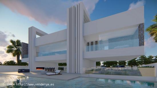 Villa de diseño única y exclusiva  con vistas a Guardamar y al mar. - ALICANTE