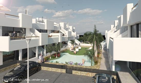 BUNGALOW PLANTA BAJA DE OBRA NUEVA A 100 METROS DE LA PLAYA! - MURCIA