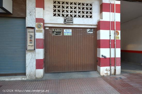  SE ALQUILA PLAZA DE GARAJE EN GANDÍA - VALENCIA 