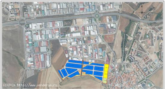 SE VENDE SUELO INDUSTRIAL EN LA AMPLIACIÓN DEL POLÍGONO MONTALVO III - SALAMANCA