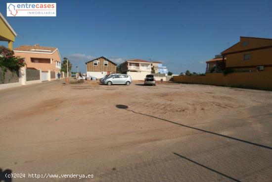 SOLAR EN CAMI CABRES, A 100 METROS DE LA COSTA, VISTAS AL MAR, PRECIO MUY COMPETITIVO - CASTELLON