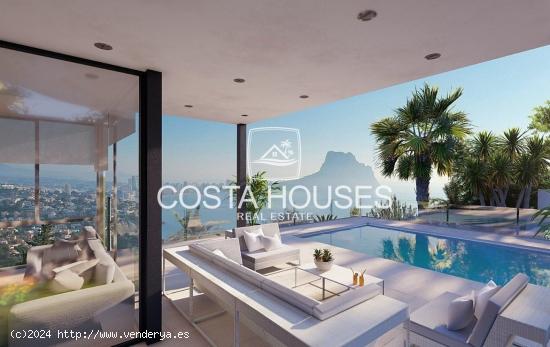  ▷ Villas de Nueva Construcción con vistas al Mar en COSTA BLANCA · Calpe | COSTA HOUSES ® - ALI 