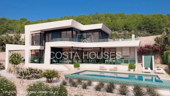 Nueva Construcción VILLAS de LUJO  con vistas al Mar en COSTA BLANCA · Calpe | COSTA HOUSES ® - A