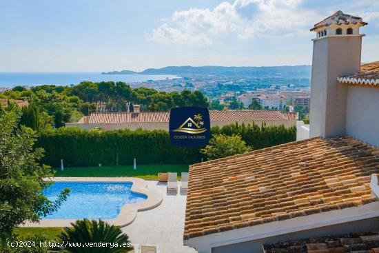  ᗤ VISTAS AL MAR VILLA DE LUJO en Javea, PUCHOL | Mar Mediterraneo · MILLA DE ORO Costa Blanca - A 