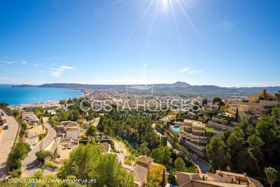 ᑕ❶ᑐ PANORAMICAS VISTAS AL MAR VILLA en Javea, LA CORONA | Mediterraneo · MILLA DE ORO Costa B