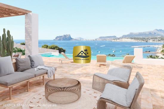 1# · Nueva Construcción VILLA CON VISTAS al MAR, Portet Moraira | 240 metros Playa · Suroeste - A